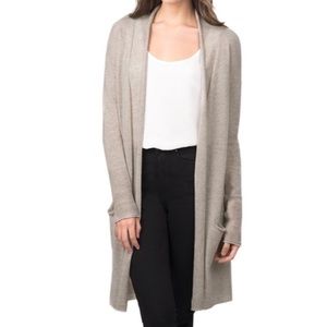 Cuyana Open Cashmere Cardigan
